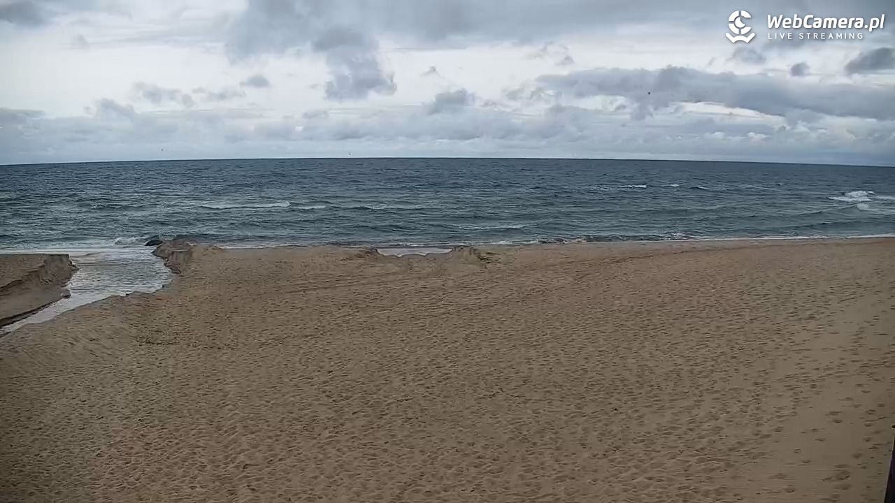 BOBOLIN - widok na plażę - 24 październik 2025, 10:57