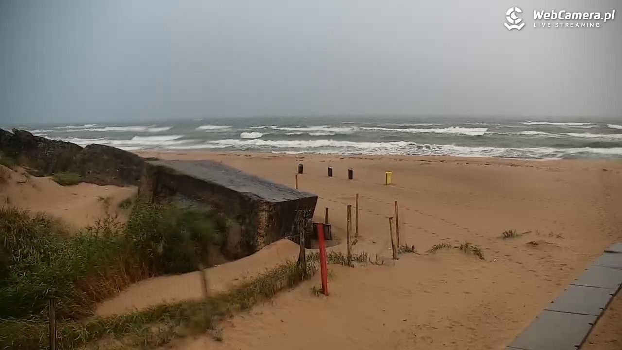 BOBOLIN - widok na plażę - 23 sierpień 2026, 05:49
