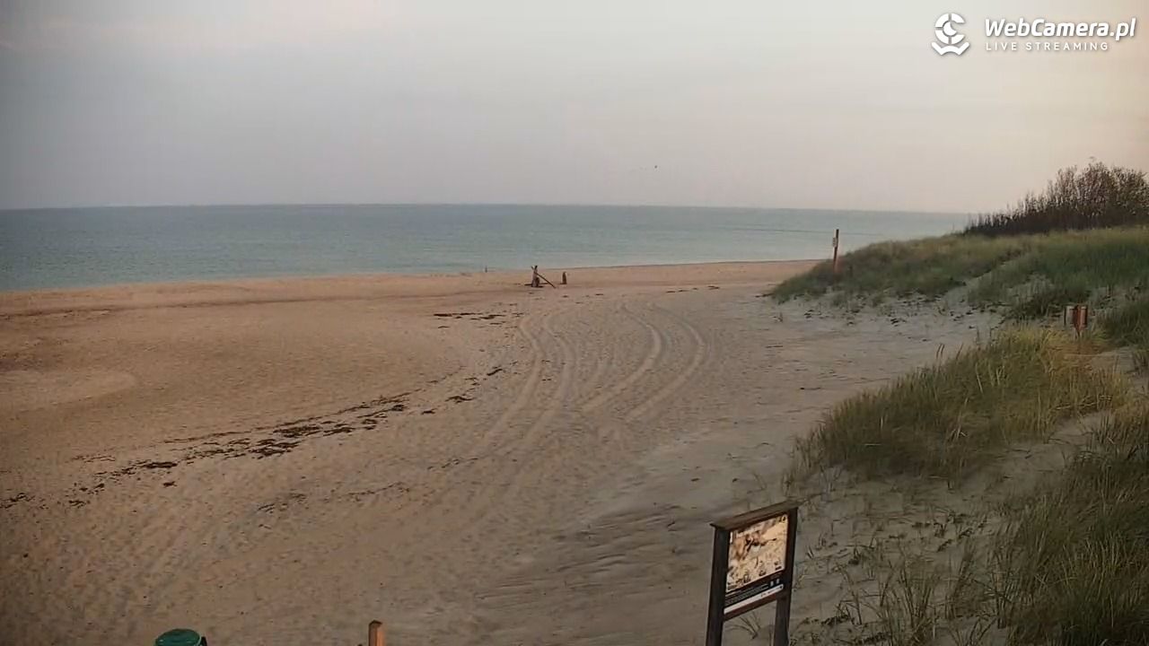 BOBOLIN - widok na plażę - 08 październik 2026, 04:54