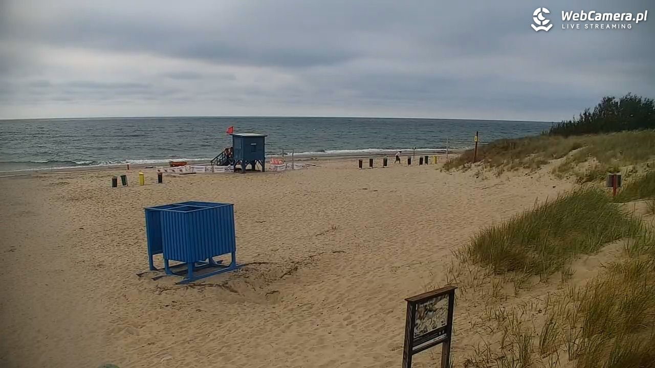 BOBOLIN - widok na plażę - 12 lipiec 2026, 17:22