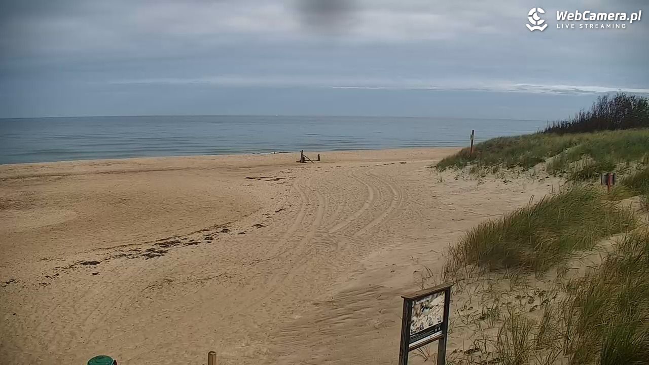 BOBOLIN - widok na plażę - 07 październik 2026, 06:26