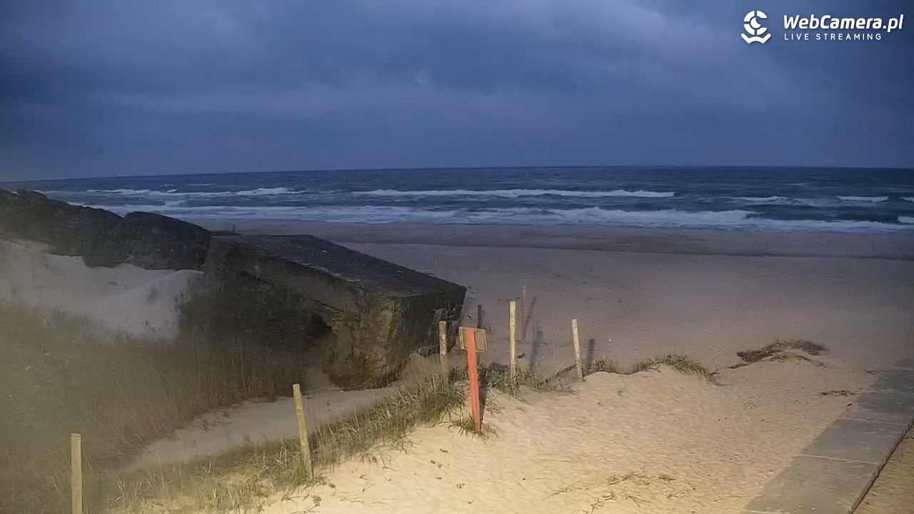 BOBOLIN - widok na plażę - 06 październik 2026, 04:36