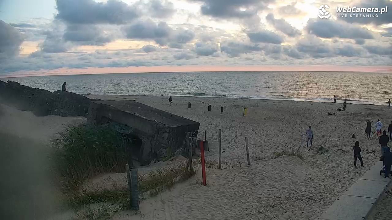 BOBOLIN - widok na plażę - 10 lipiec 2026, 20:57