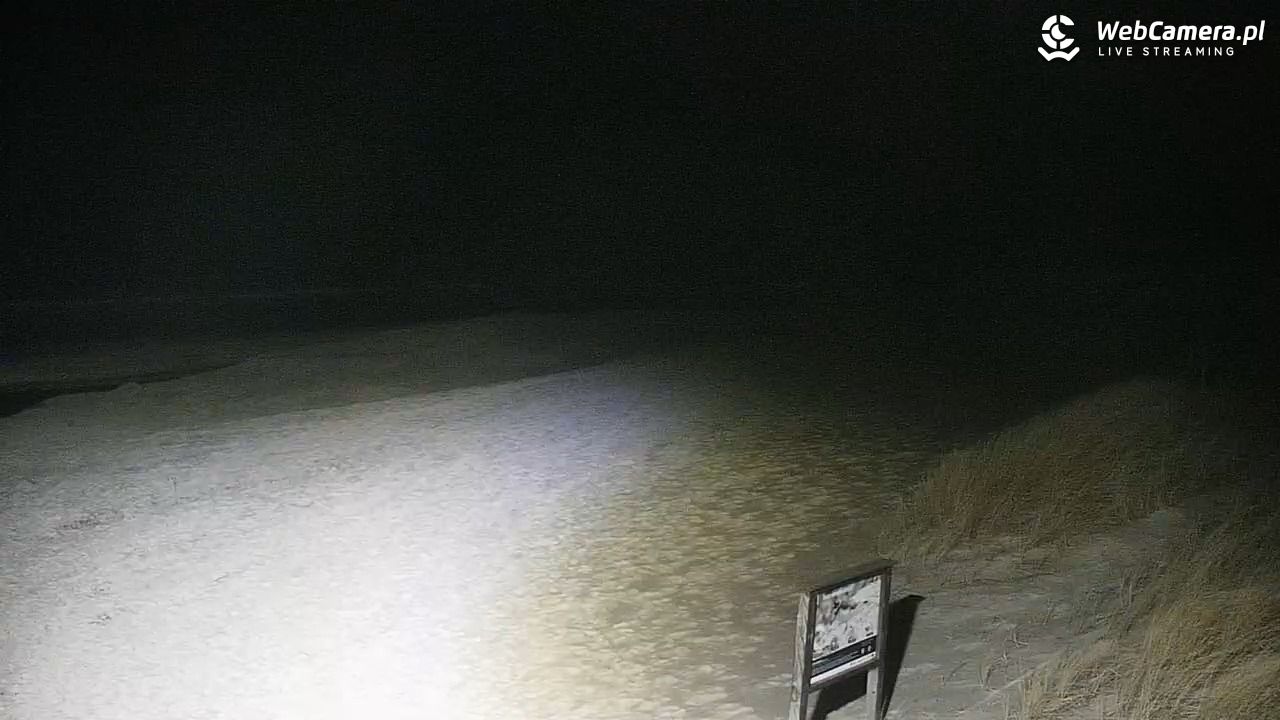 BOBOLIN - widok na plażę - 26 grudzień 2025, 20:07