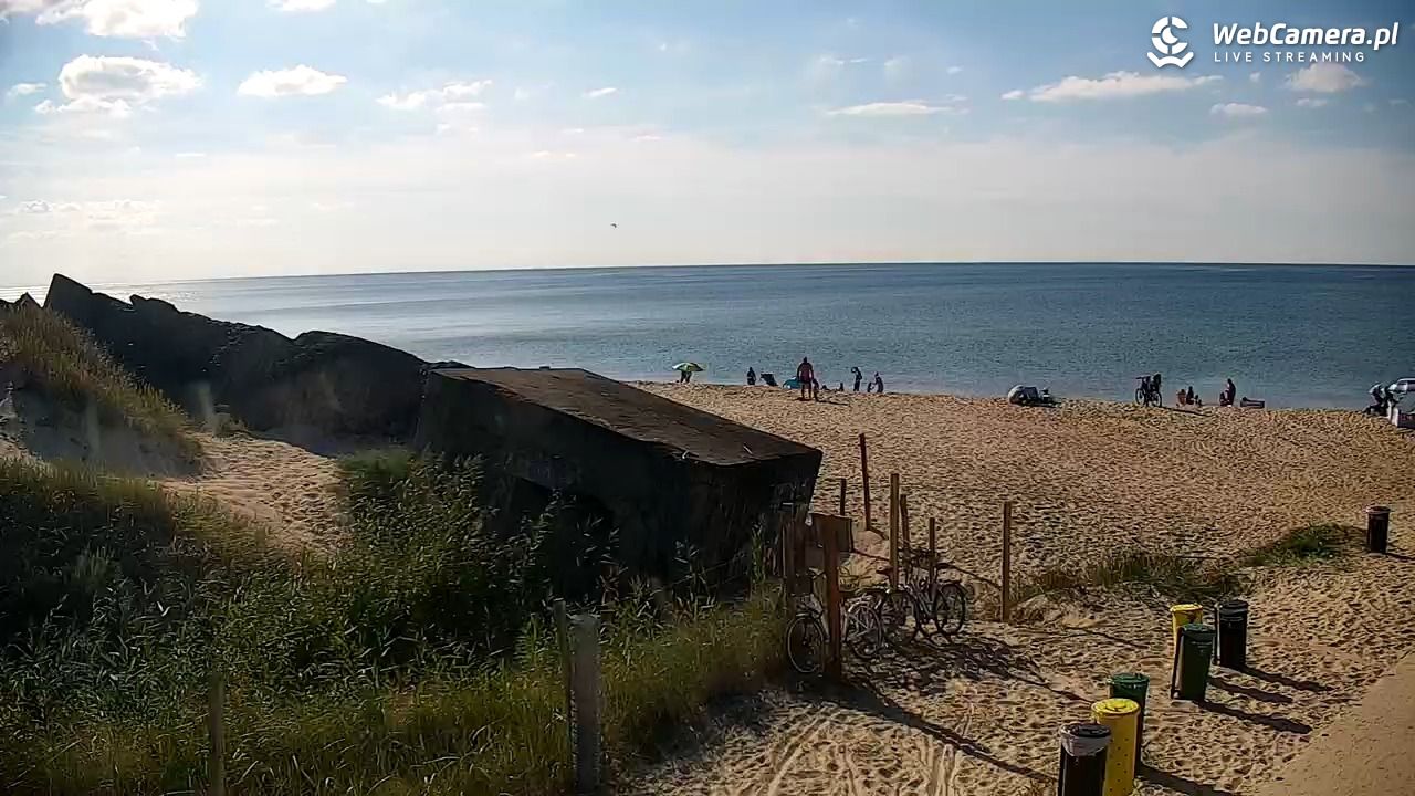BOBOLIN - widok na plażę - 01 wresień 2025, 16:00