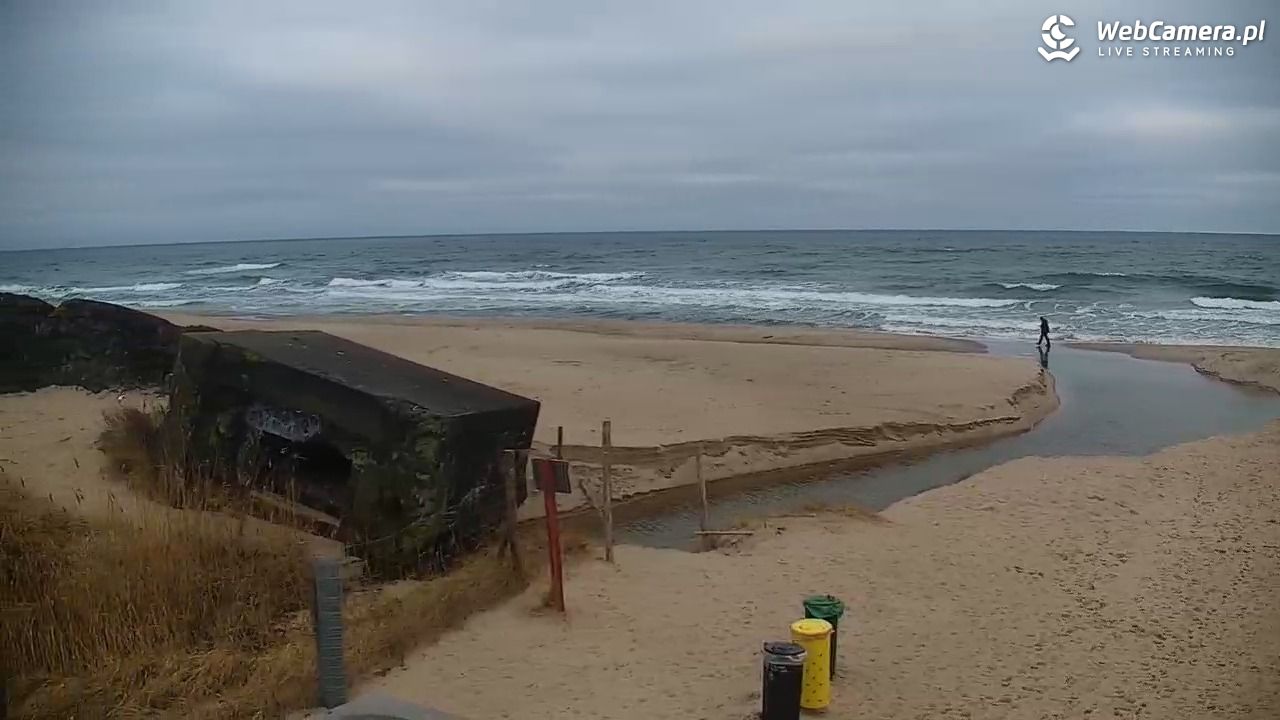 BOBOLIN - widok na plażę - 26 grudzień 2025, 11:08