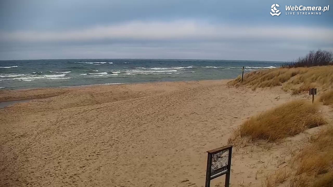 BOBOLIN - widok na plażę - 27 grudzień 2025, 10:02