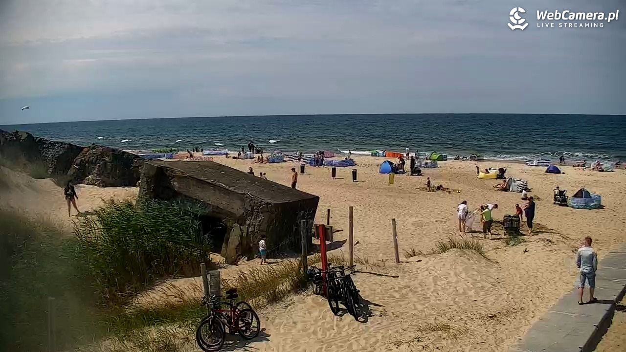 BOBOLIN - widok na plażę - 12 lipiec 2026, 13:19