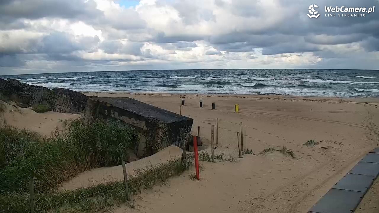 BOBOLIN - widok na plażę - 23 sierpień 2026, 08:03