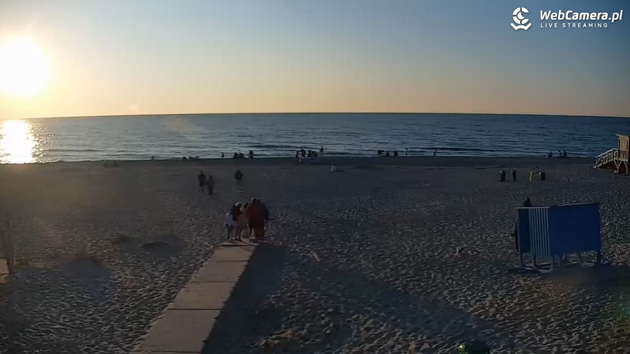 BOBOLIN - widok na plażę - 26 sierpień 2026, 19:23