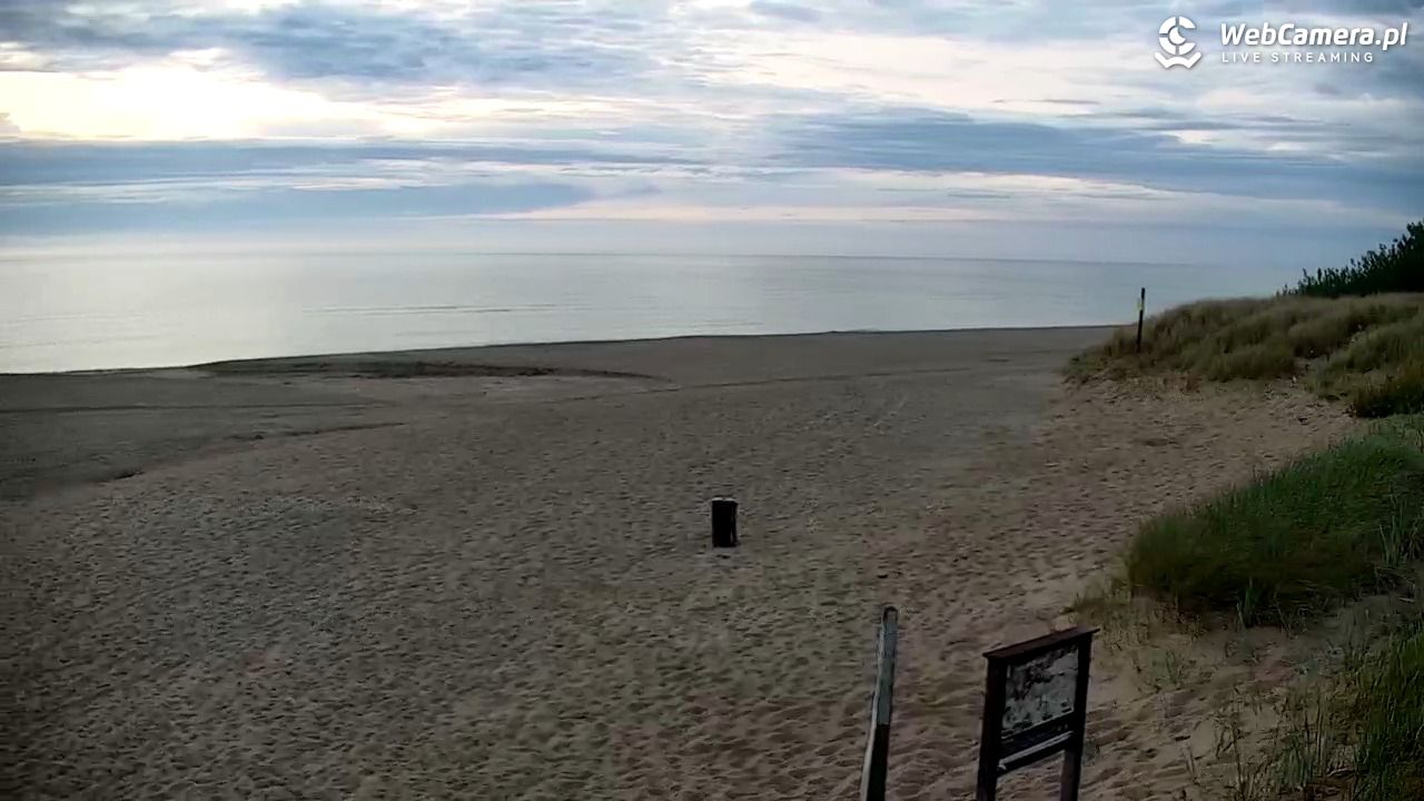 BOBOLIN - widok na plażę - 07 czerwiec 2025, 19:59
