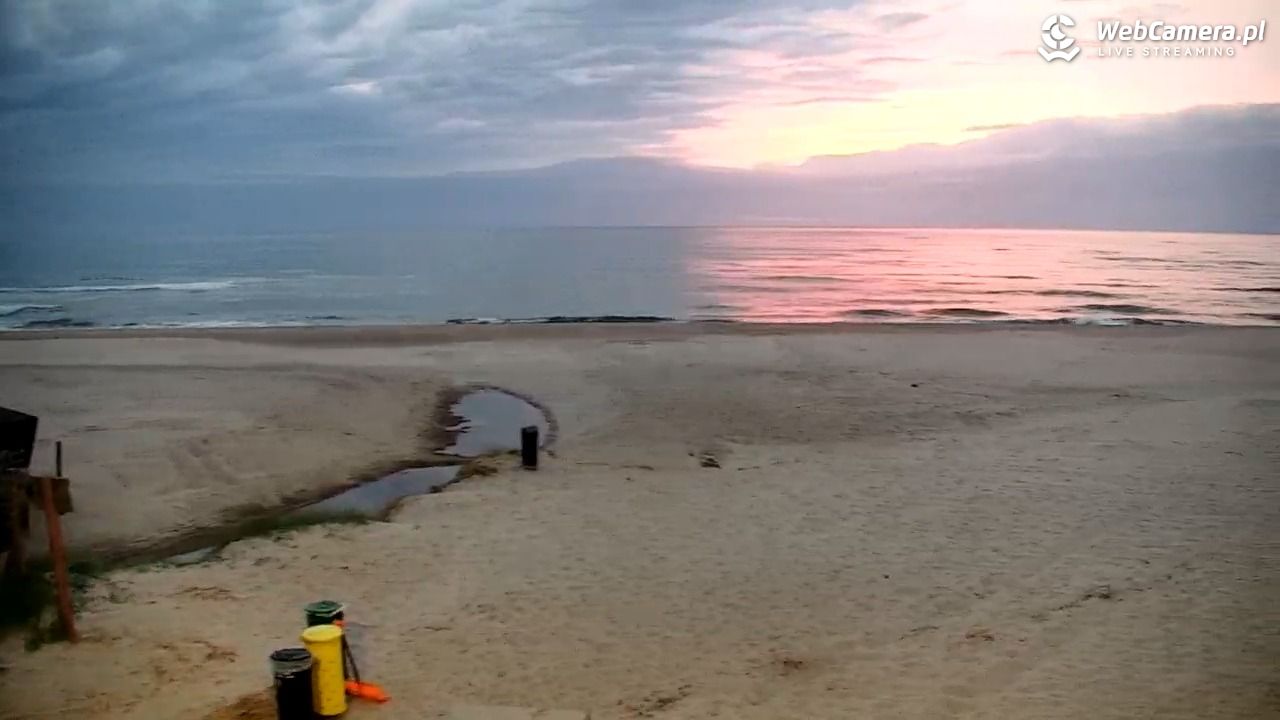 BOBOLIN - widok na plażę - 14 maj 2025, 21:15