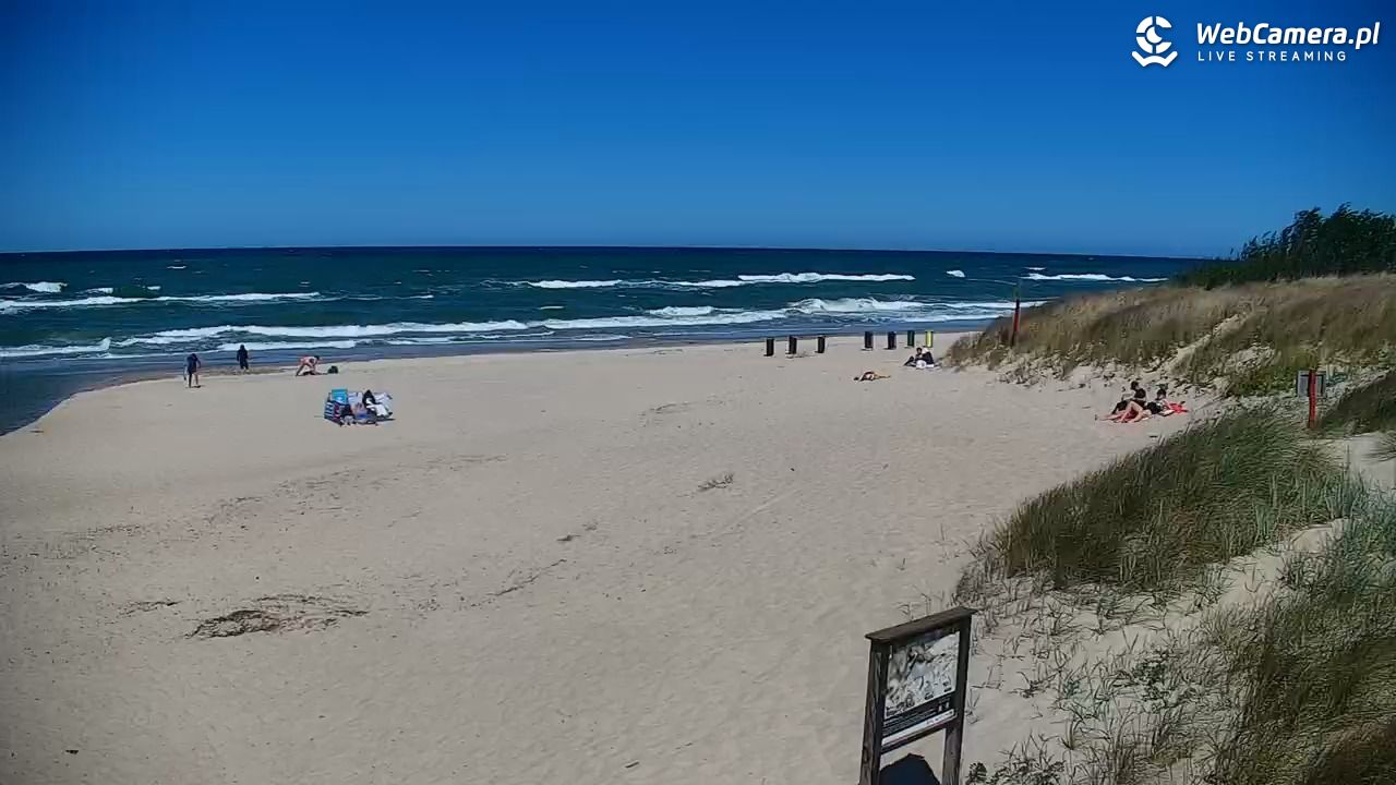 BOBOLIN - widok na plażę - 27 maj 2026, 11:55