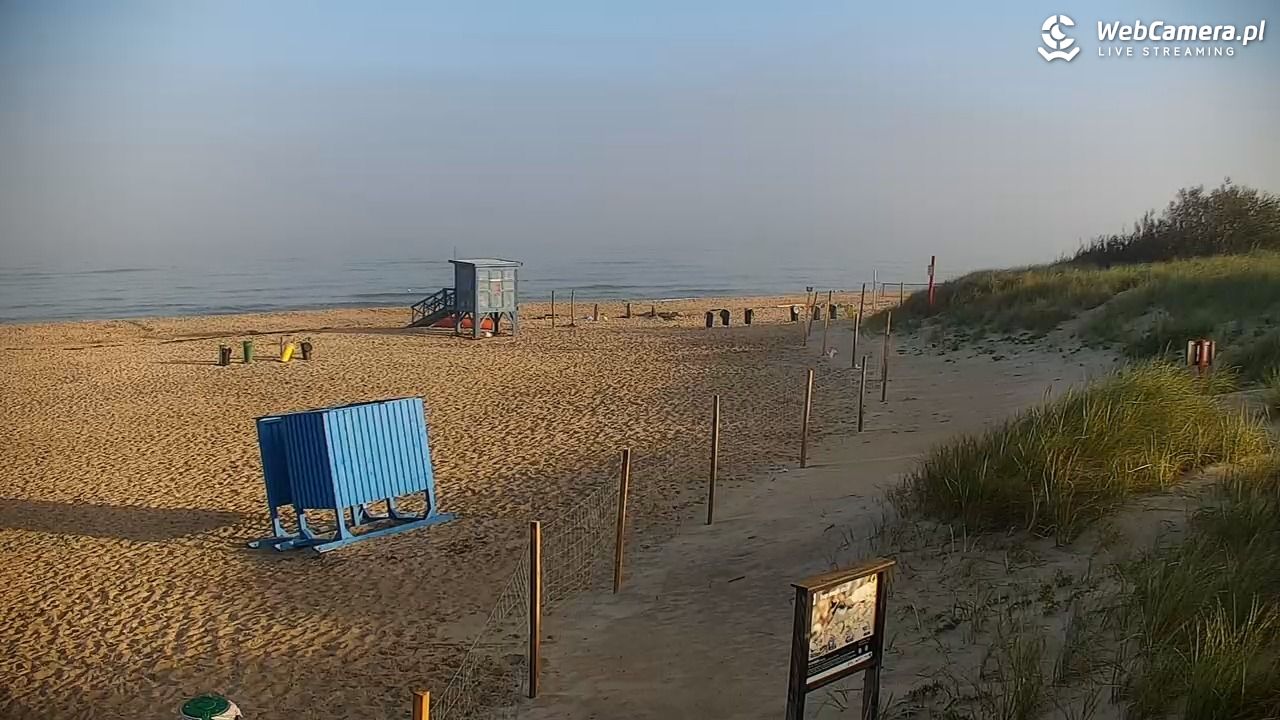 BOBOLIN - widok na plażę - 25 sierpień 2026, 07:32