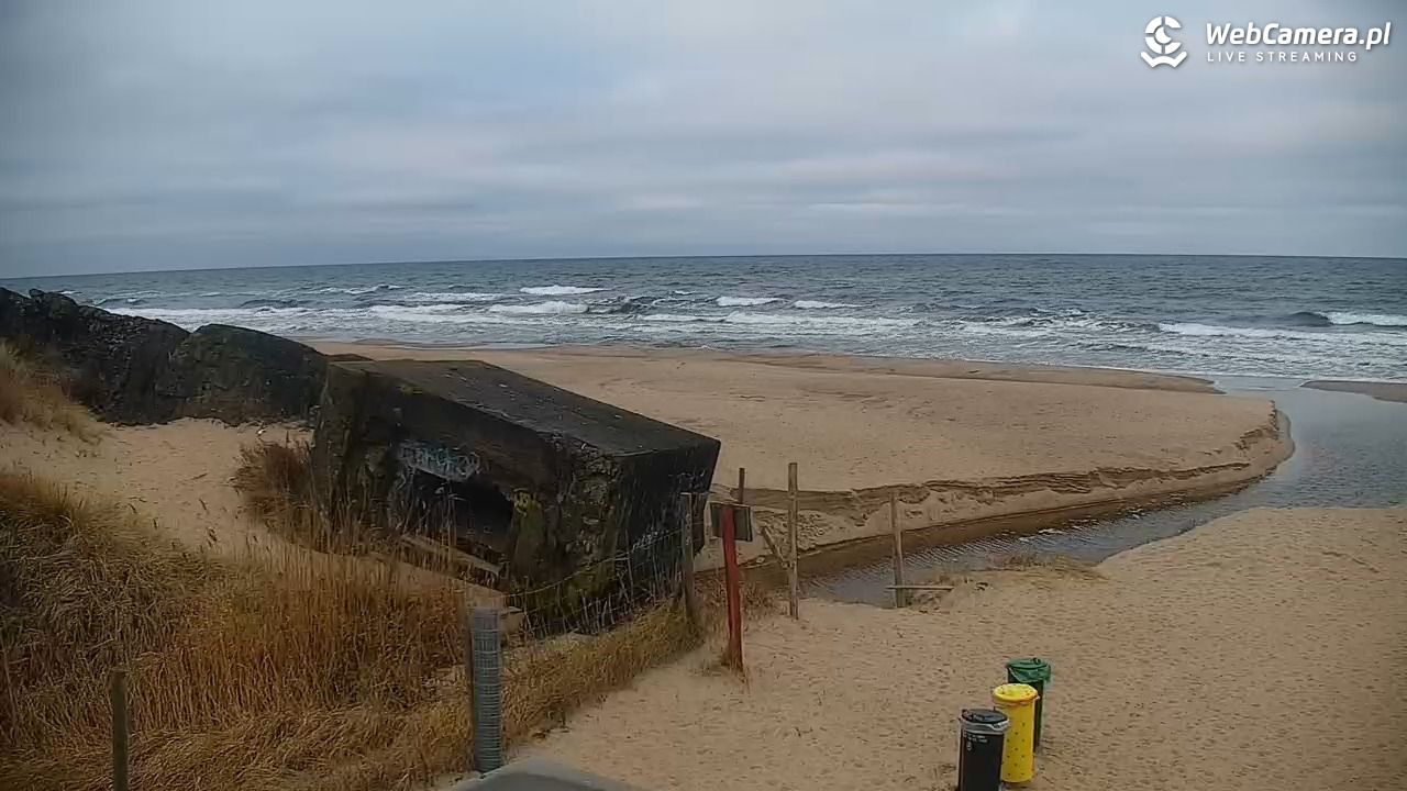 BOBOLIN - widok na plażę - 26 grudzień 2025, 09:28