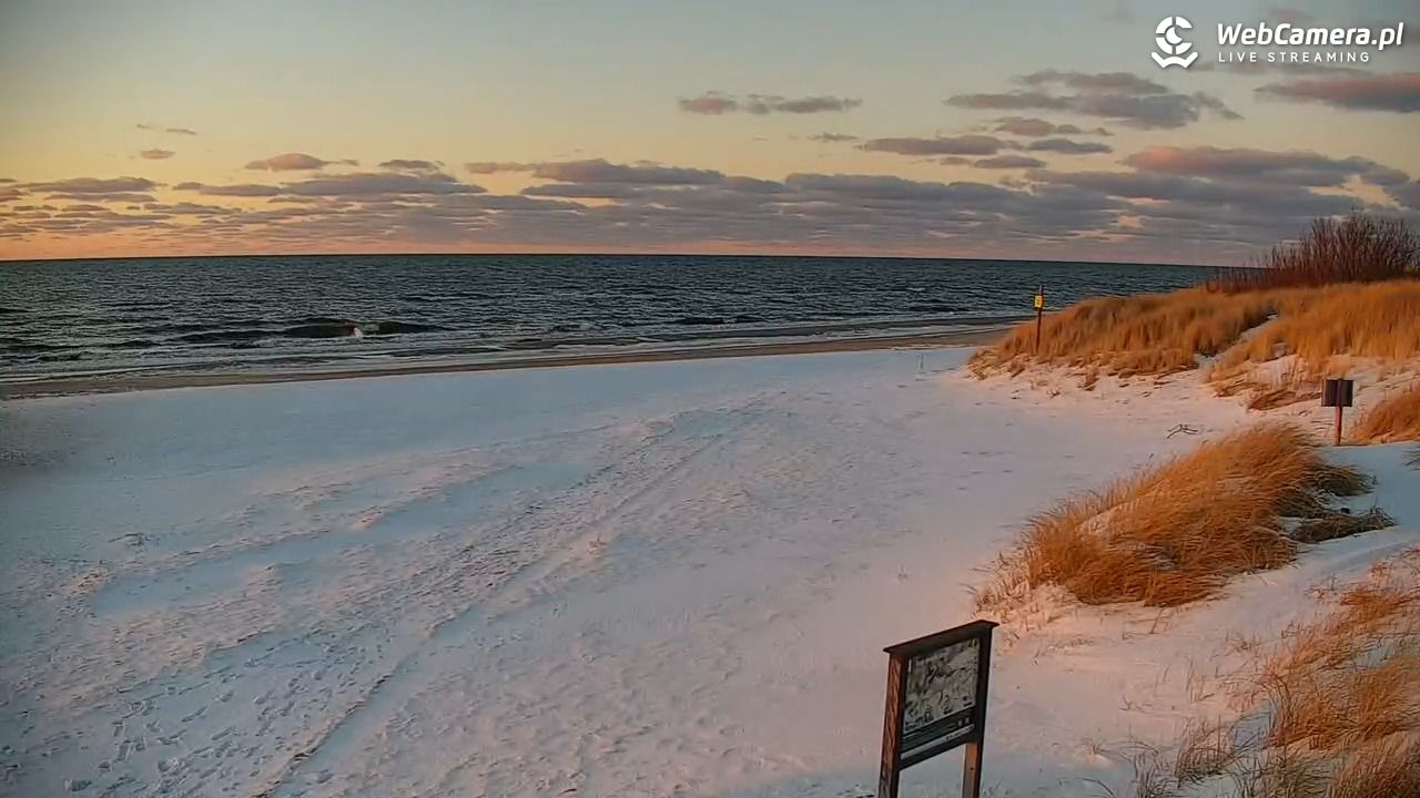 BOBOLIN - widok na plażę - 19 luty 2026, 17:04