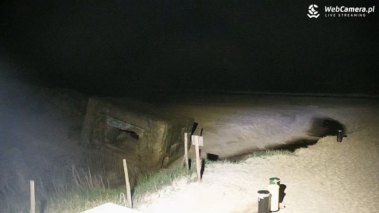 BOBOLIN - widok na plażę - 13 maj 2025, 23:20