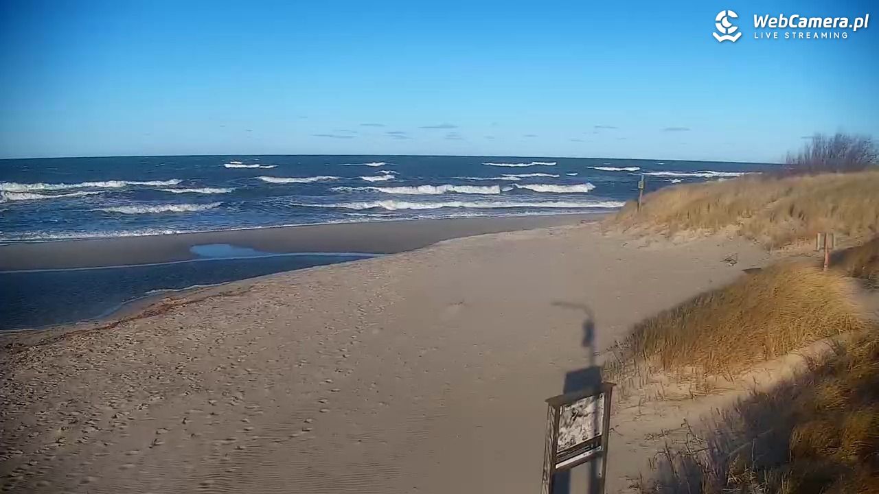 BOBOLIN - widok na plażę - 28 grudzień 2025, 11:34