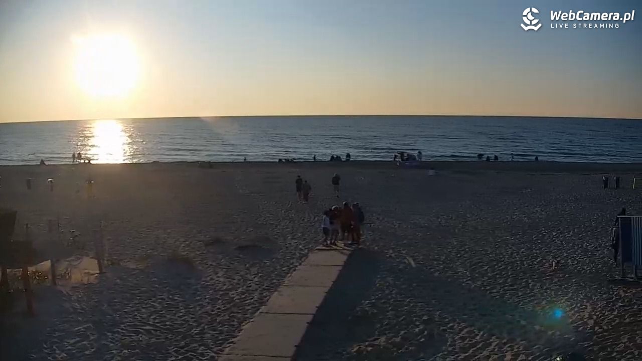 BOBOLIN - widok na plażę - 26 sierpień 2026, 19:23