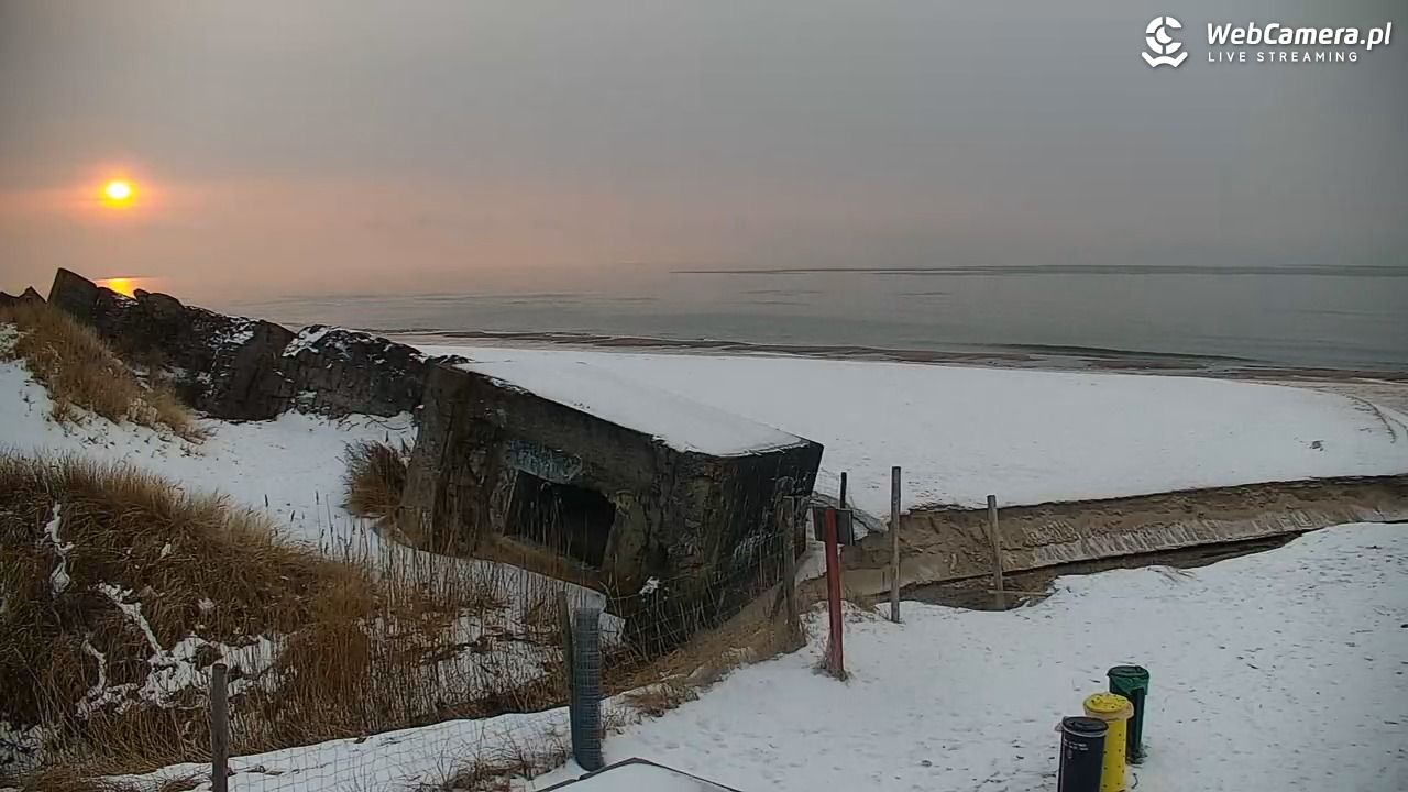 BOBOLIN - widok na plażę - 17 luty 2026, 16:36