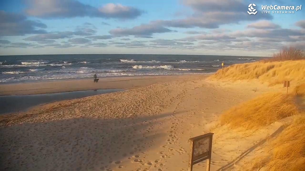 BOBOLIN - widok na plażę - 28 grudzień 2025, 14:37
