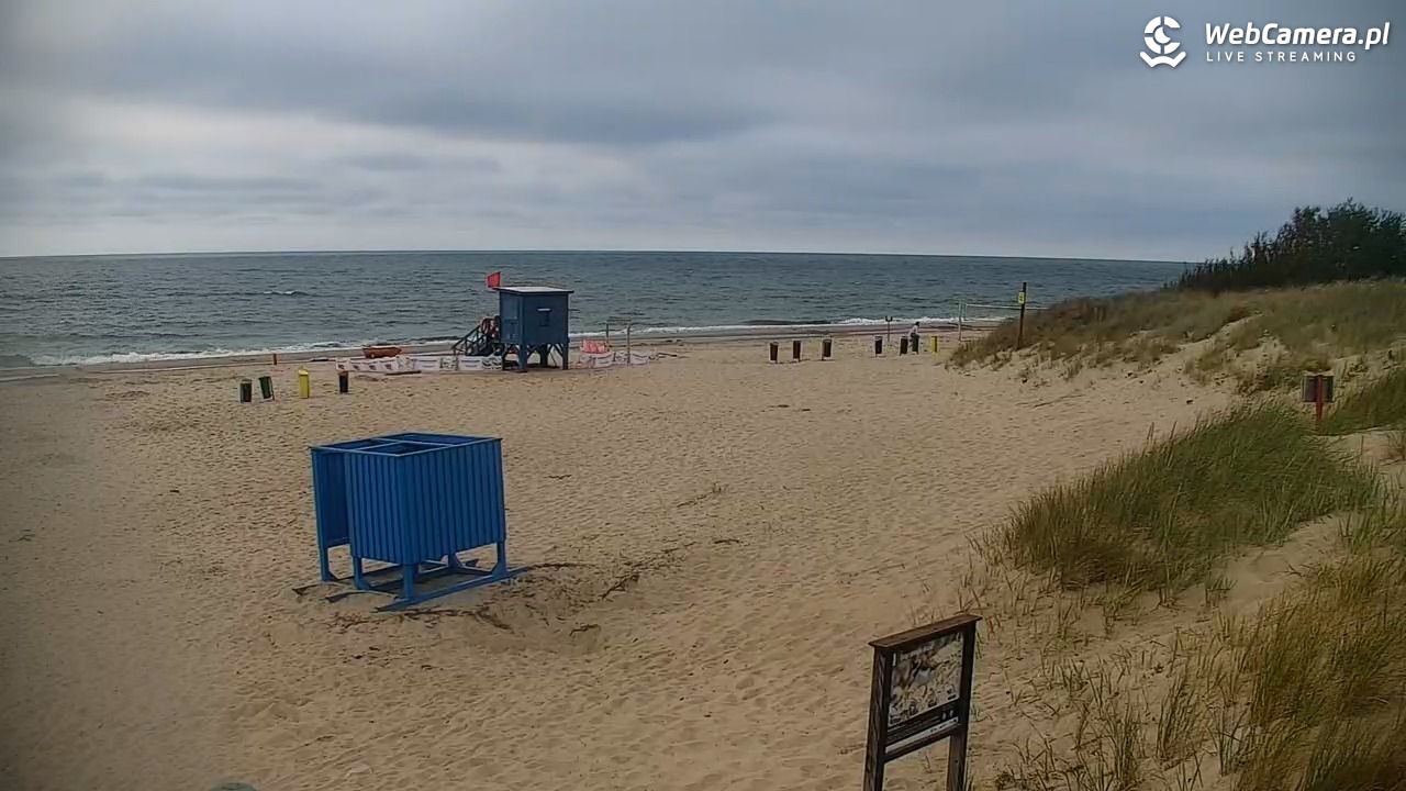BOBOLIN - widok na plażę - 12 lipiec 2026, 17:22