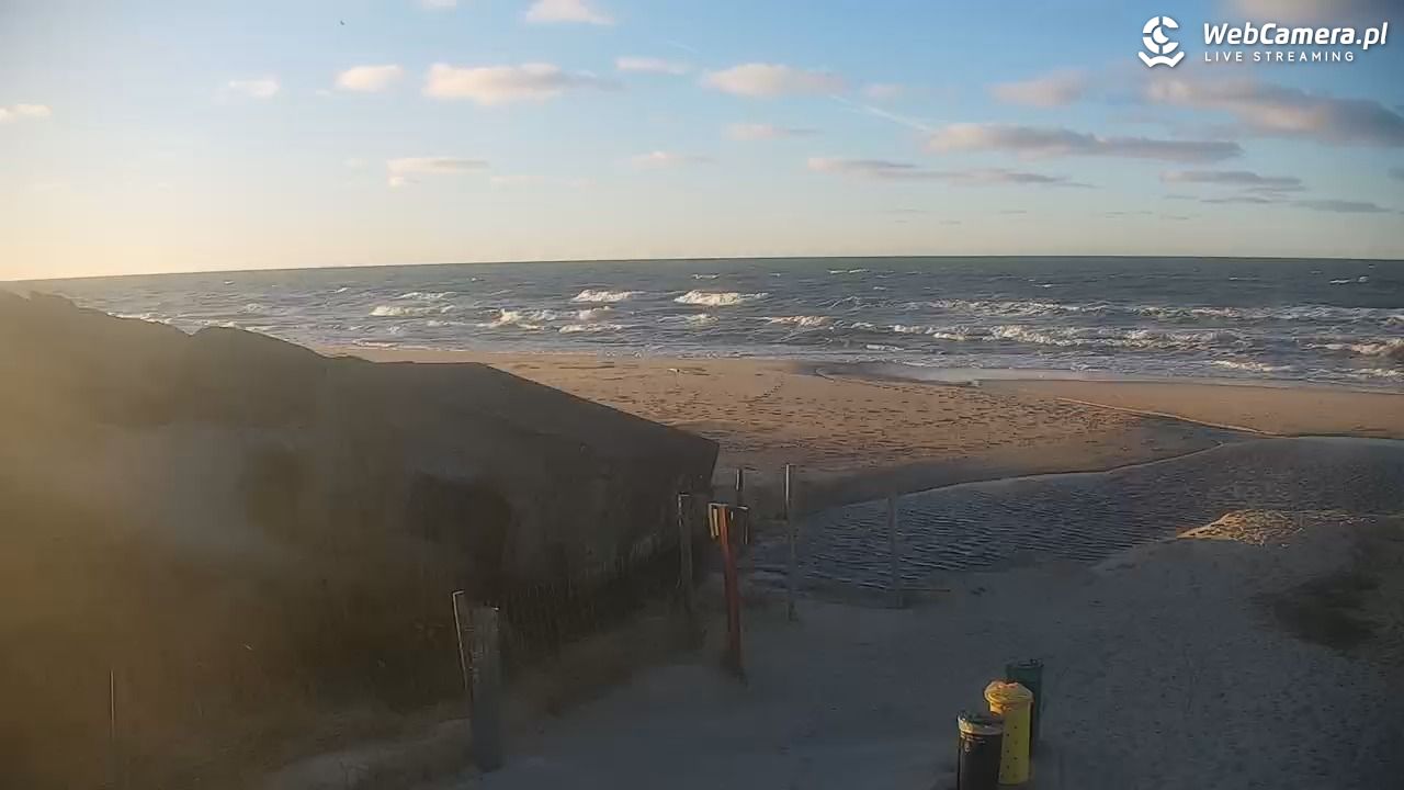 BOBOLIN - widok na plażę - 28 grudzień 2025, 14:25