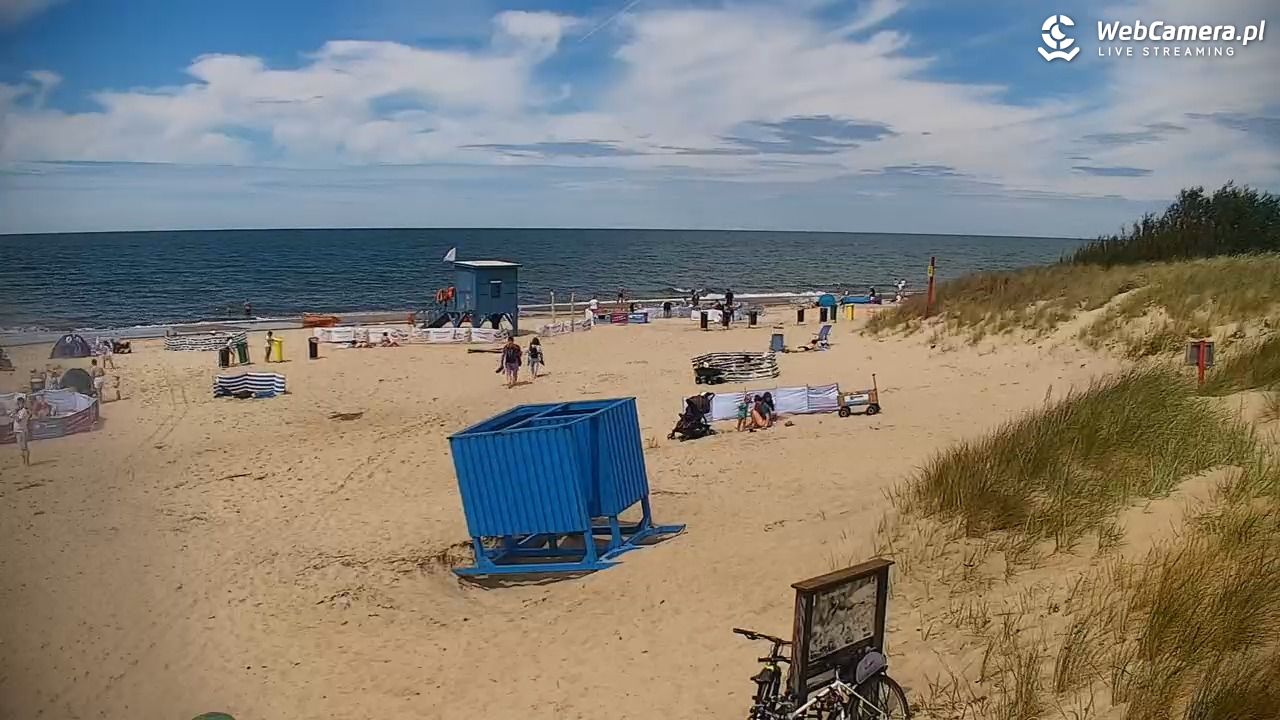 BOBOLIN - widok na plażę - 10 lipiec 2026, 13:26