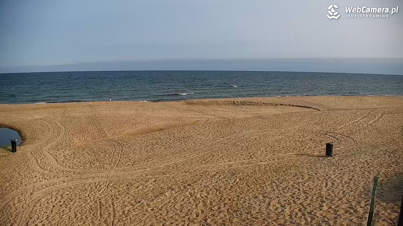 BOBOLIN - widok na plażę - 08 czerwiec 2025, 07:38