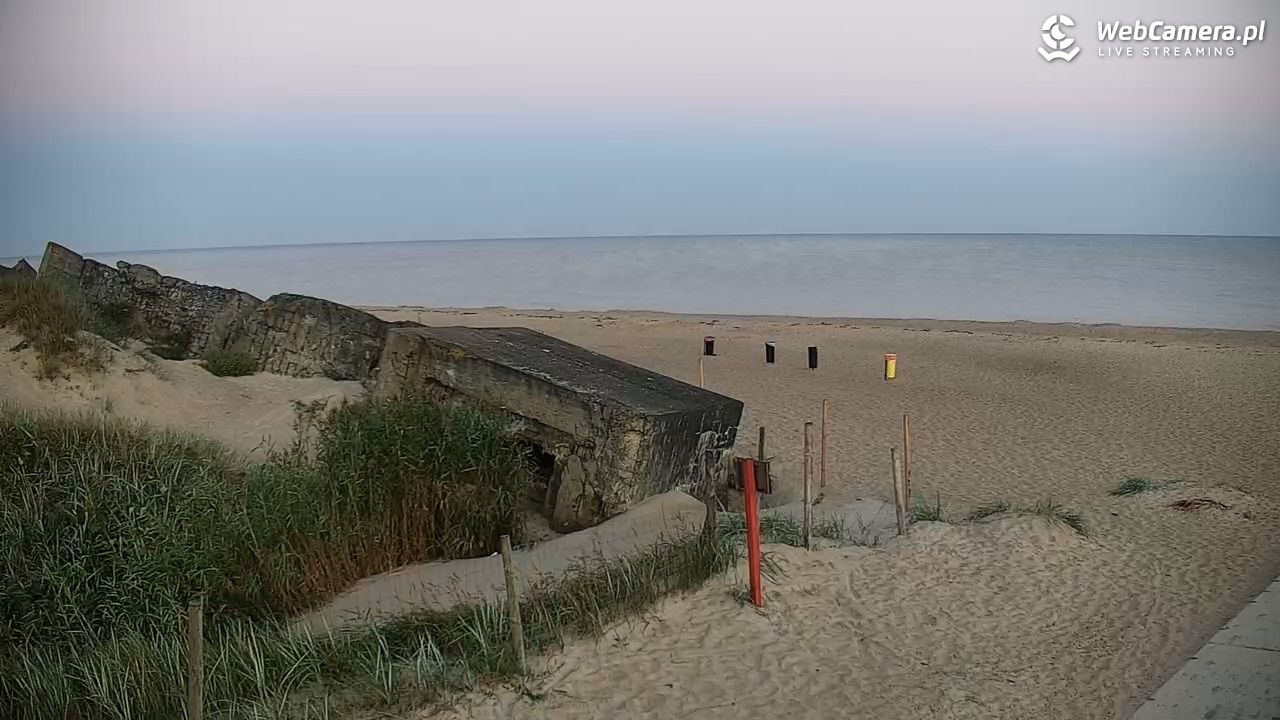BOBOLIN - widok na plażę - 27 sierpień 2026, 05:39