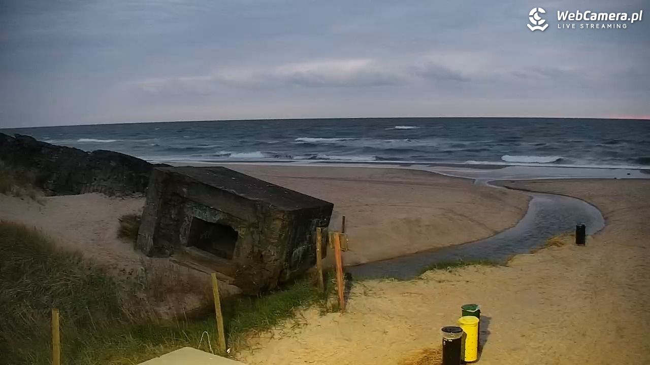 BOBOLIN - widok na plażę - 15 maj 2025, 21:19