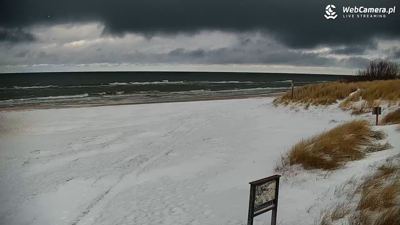 BOBOLIN - widok na plażę - 19 luty 2026, 10:03