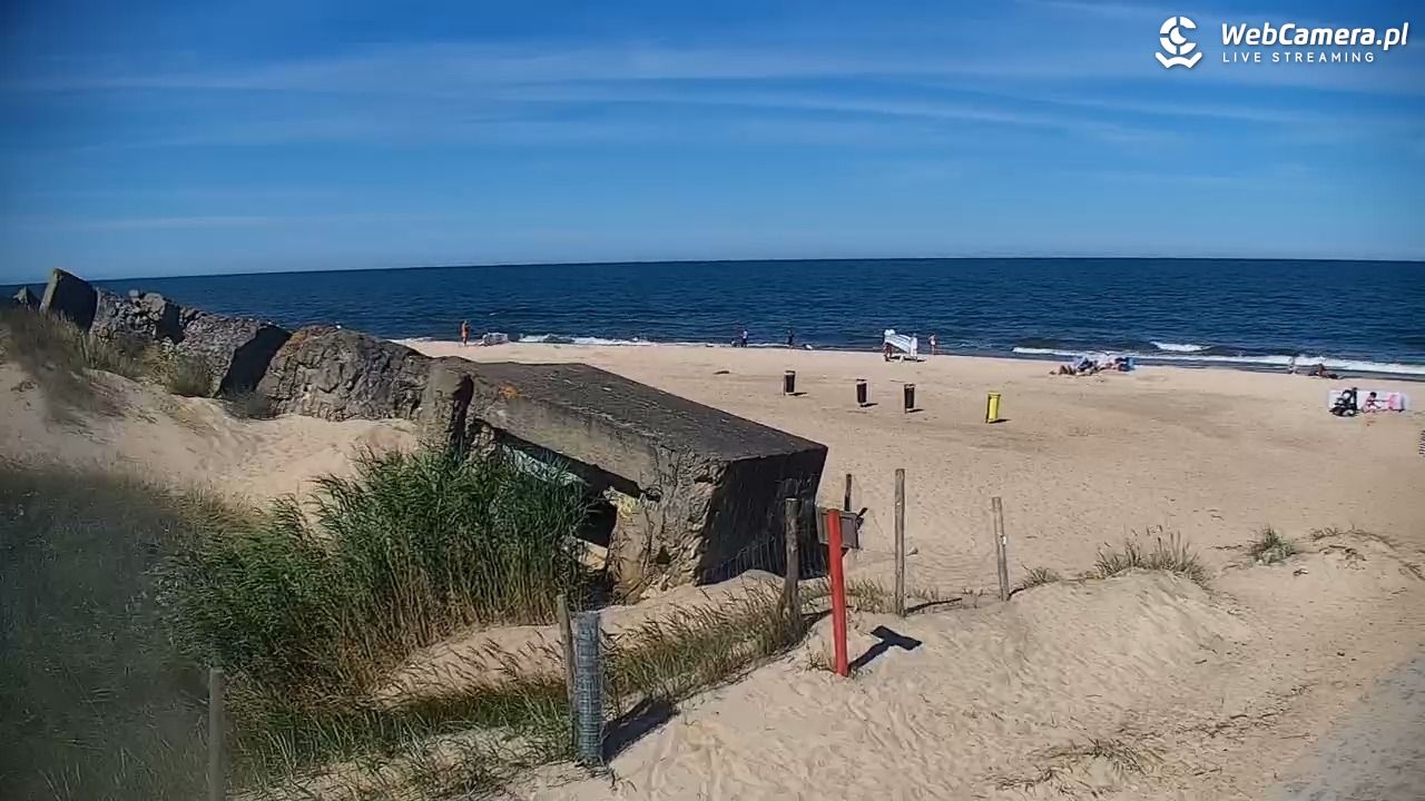 BOBOLIN - widok na plażę - 10 lipiec 2026, 10:11