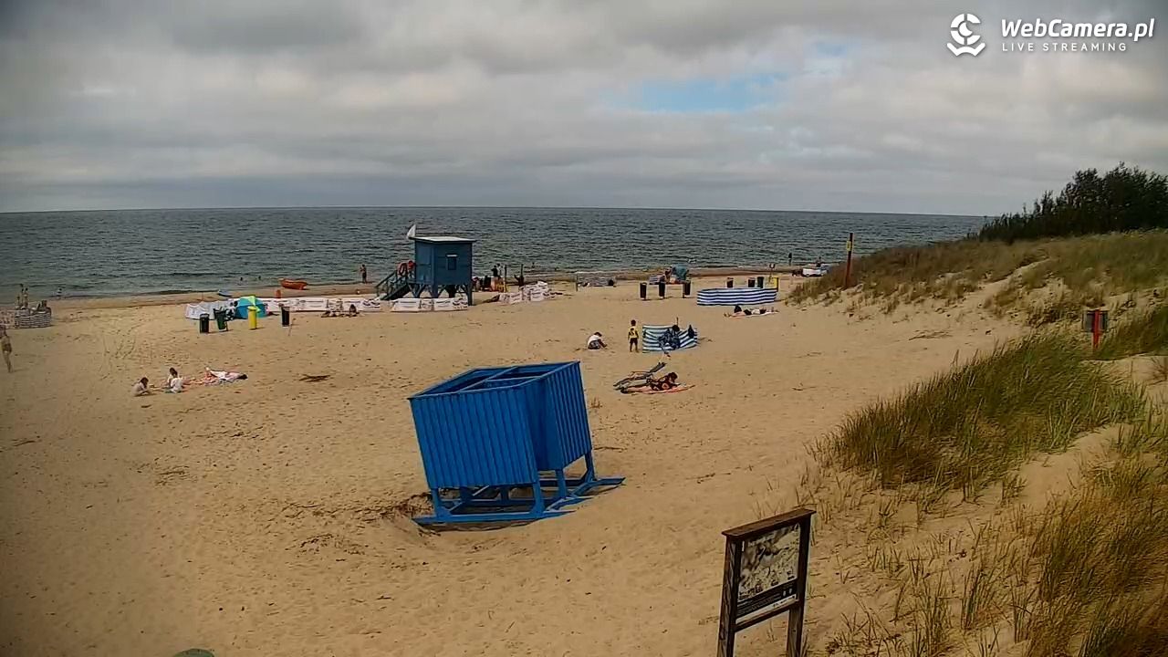 BOBOLIN - widok na plażę - 11 lipiec 2026, 13:25