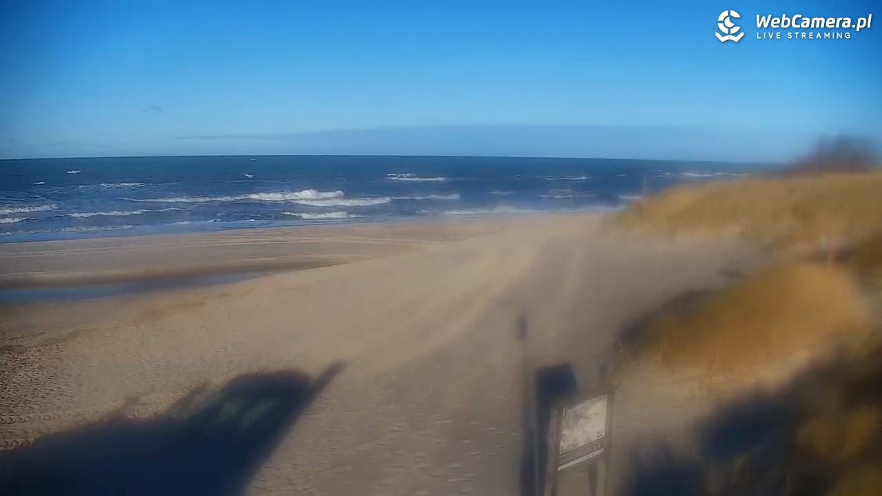 BOBOLIN - widok na plażę - 29 grudzień 2025, 11:15