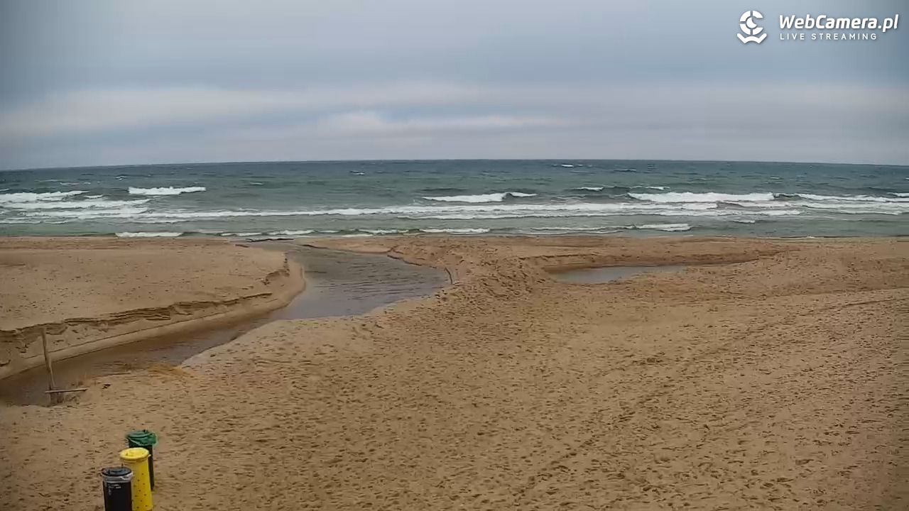 BOBOLIN - widok na plażę - 27 grudzień 2025, 10:03
