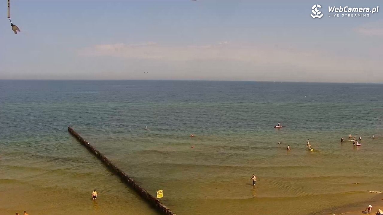 TRZĘSACZ - widok na plażę - 05 sierpień 2026, 11:43