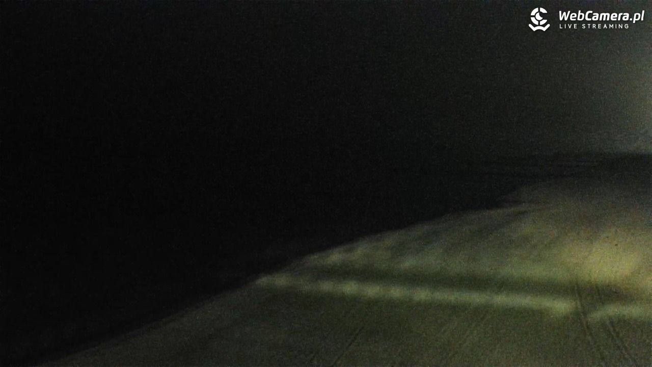 TRZĘSACZ - widok na plażę - 18 grudzień 2025, 21:41