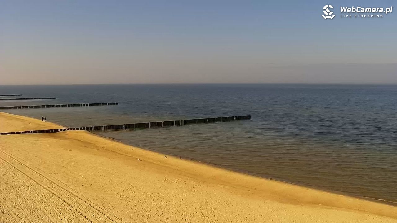 TRZĘSACZ - widok na plażę - 19 marzec 2026, 11:48