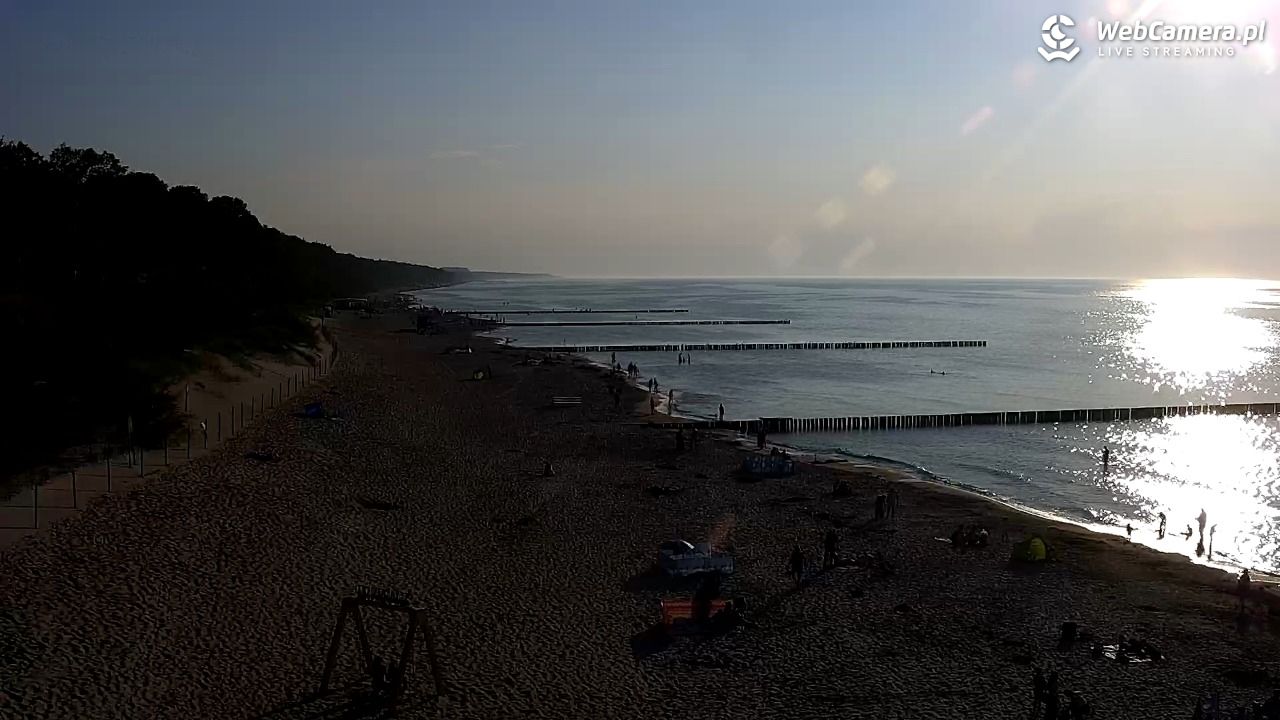 TRZĘSACZ - widok na plażę - 05 sierpień 2026, 19:00