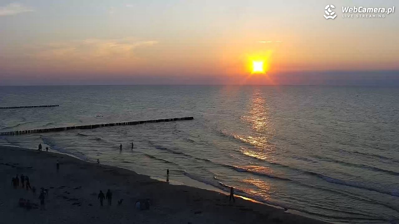 TRZĘSACZ - widok na plażę - 04 sierpień 2026, 20:30