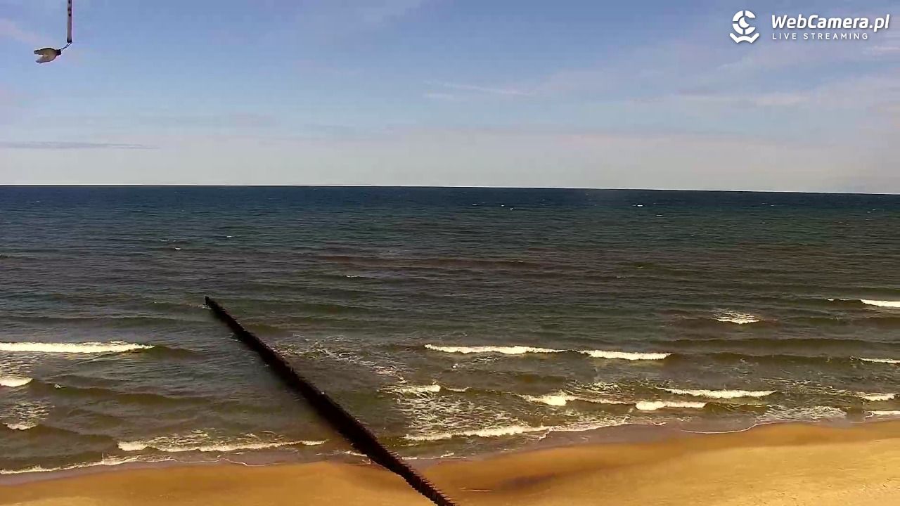 TRZĘSACZ - widok na plażę - 08 maj 2026, 10:43