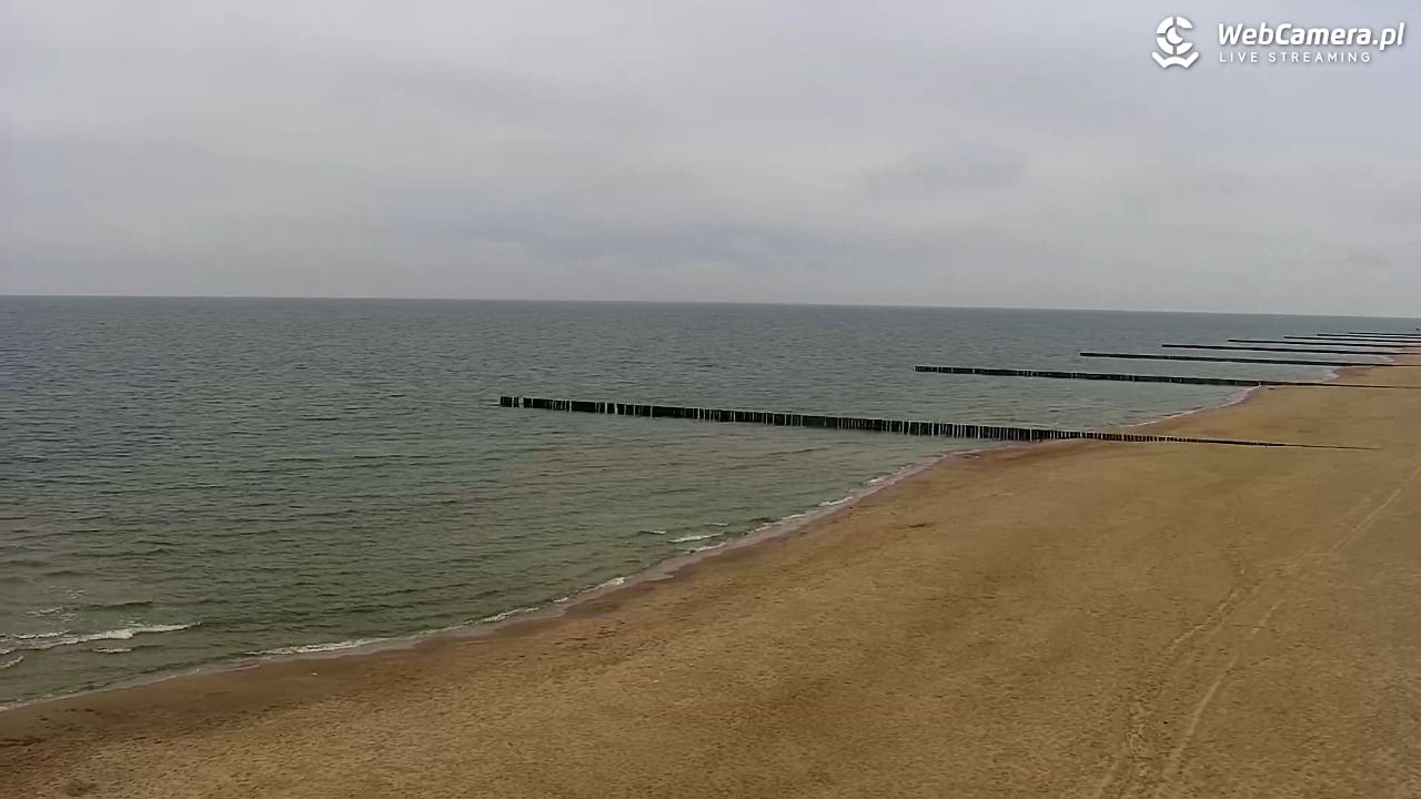 TRZĘSACZ - widok na plażę - 05 maj 2026, 19:15