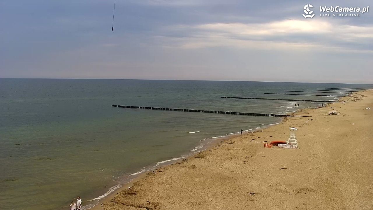 TRZĘSACZ - widok na plażę - 04 sierpień 2026, 14:16