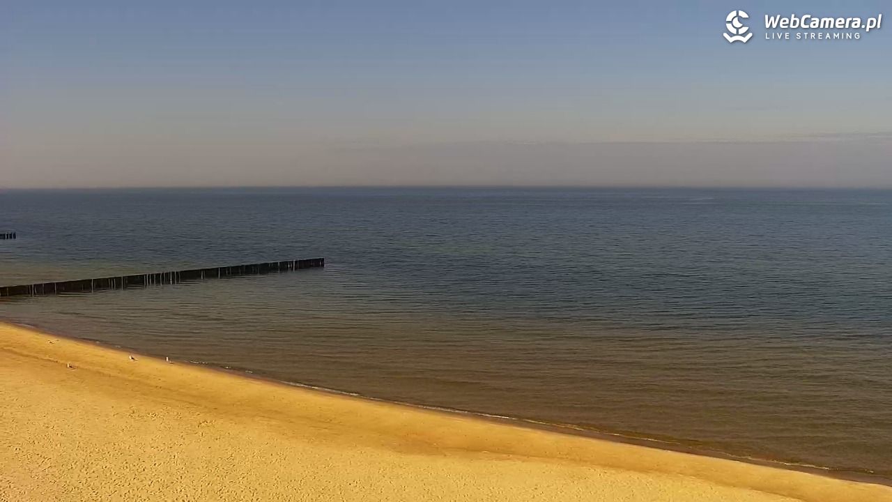 TRZĘSACZ - widok na plażę - 19 marzec 2026, 11:48