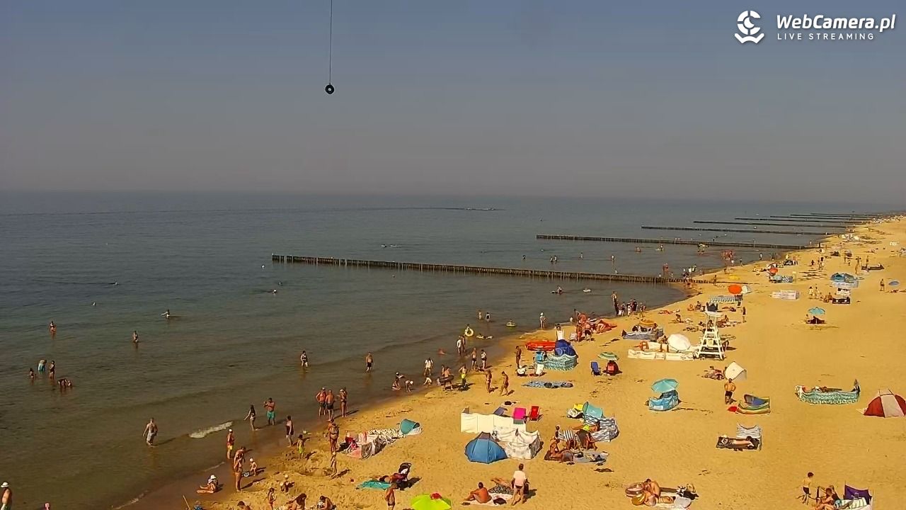 TRZĘSACZ - widok na plażę - 05 sierpień 2026, 16:02