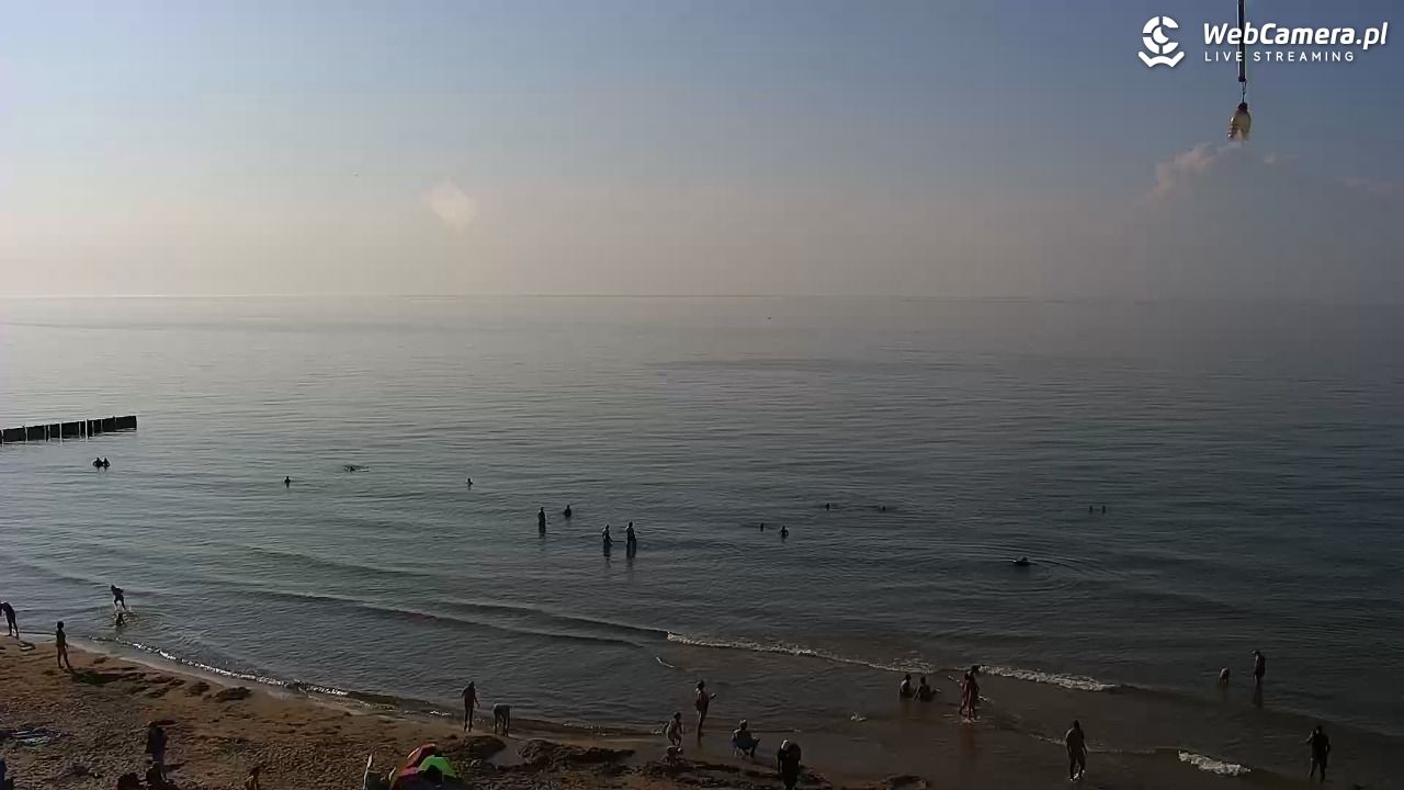 TRZĘSACZ - widok na plażę - 05 sierpień 2026, 17:46