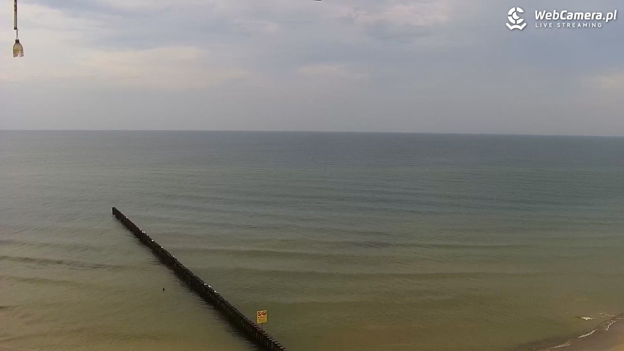 TRZĘSACZ - widok na plażę - 05 sierpień 2026, 09:37