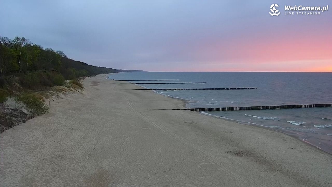 TRZĘSACZ - widok na plażę - 05 maj 2026, 20:37