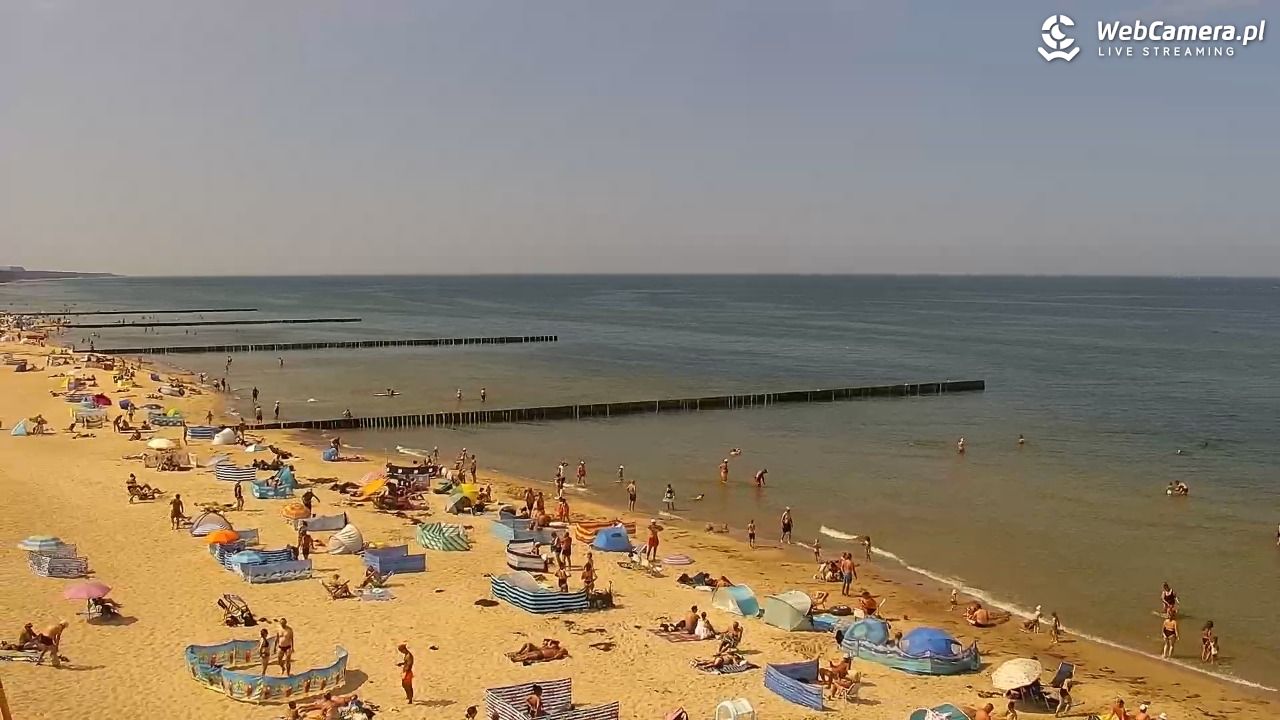 TRZĘSACZ - widok na plażę - 05 sierpień 2026, 12:48